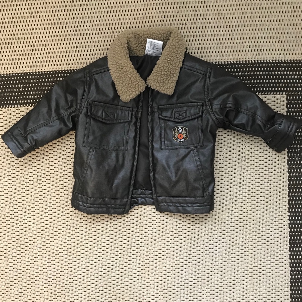 Infant boy bomber jacket